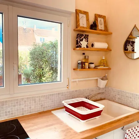 Gite Mozart - Rez De Jardin Nyaraló Colmar